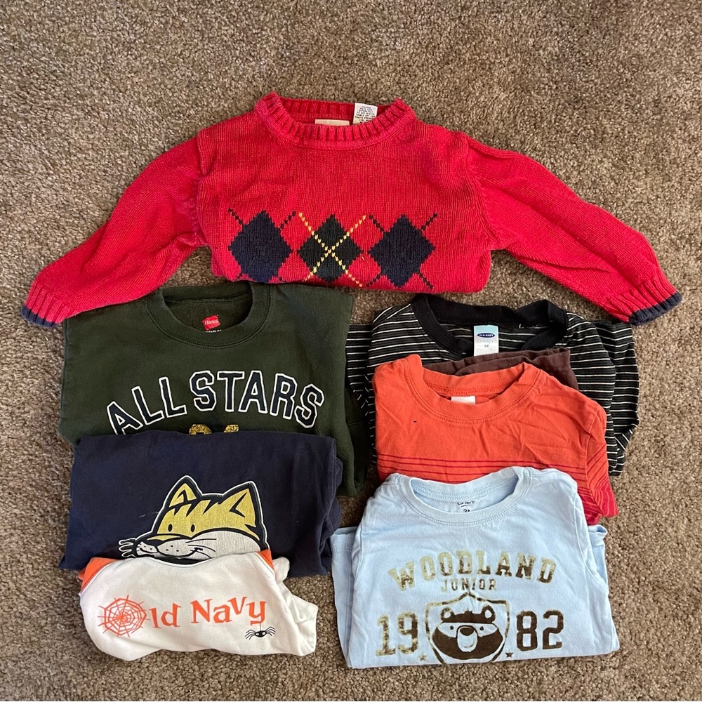 Boys Tops Lots.